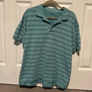 Blue Striped Polo